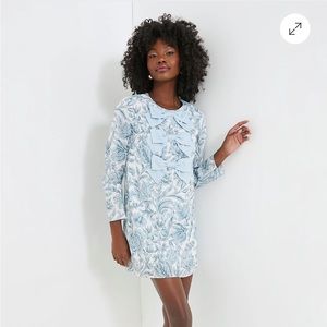 Tuckernuck Hyacinth House Blue Chintz Clarice Bows Dress